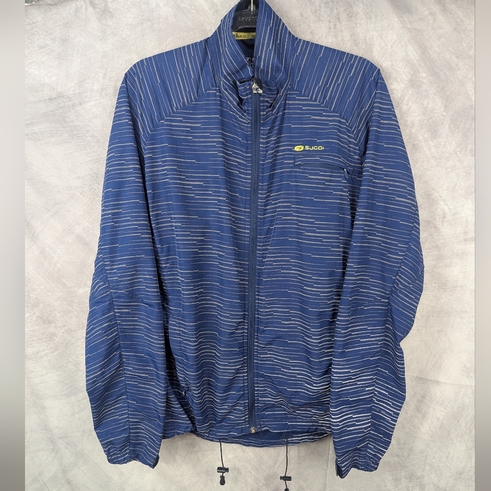 Sugoi Large Semi Fit Reflective Jacket Blue